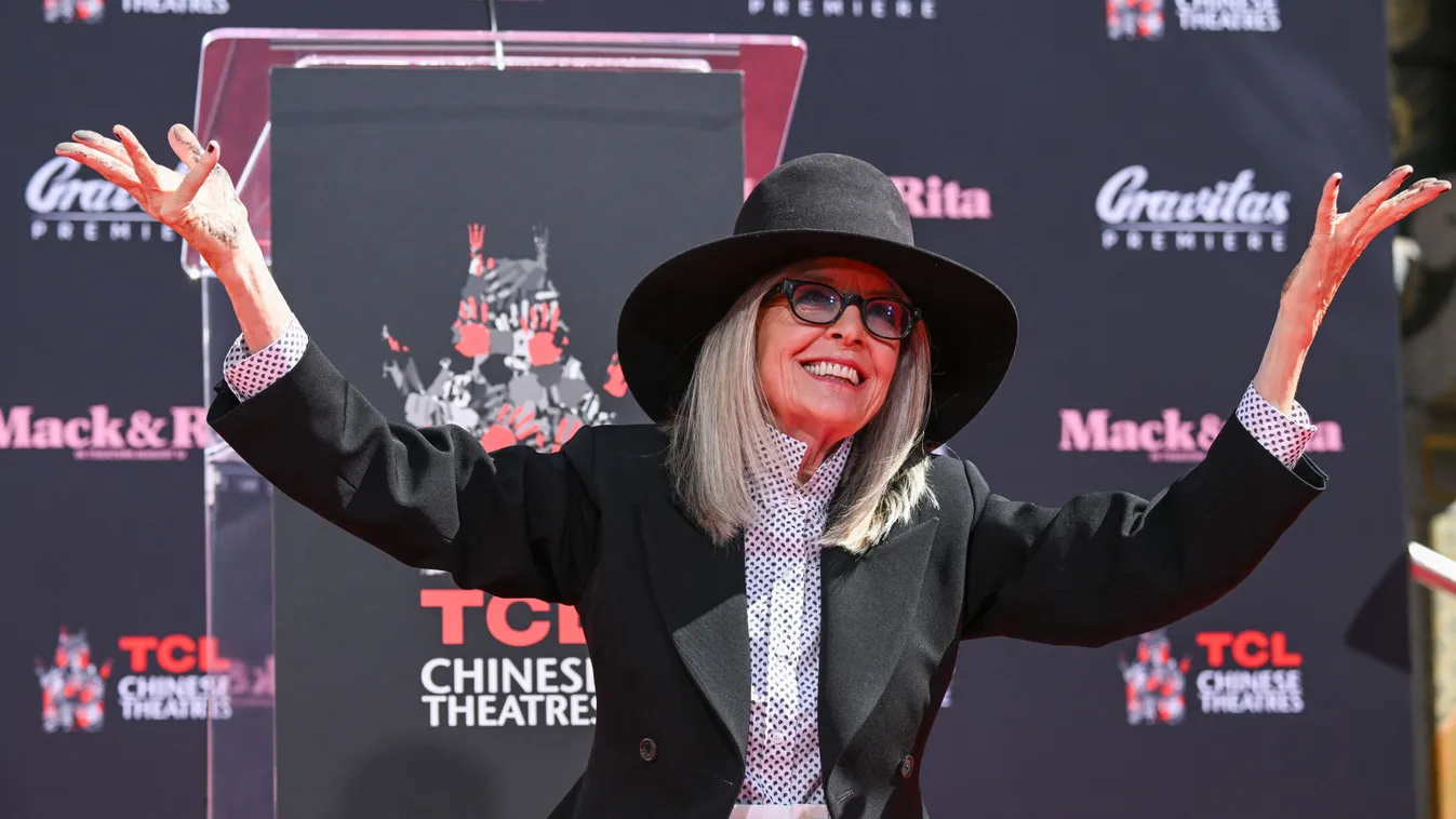 Diane Keaton színésznő.