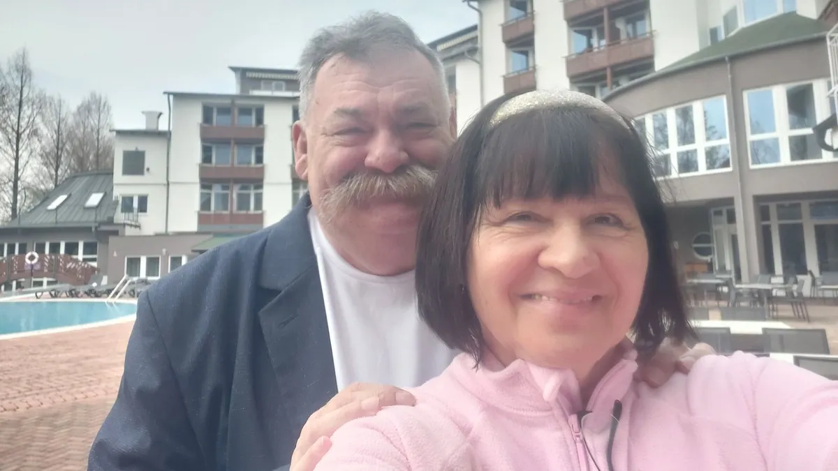 Lajsz András és párja
