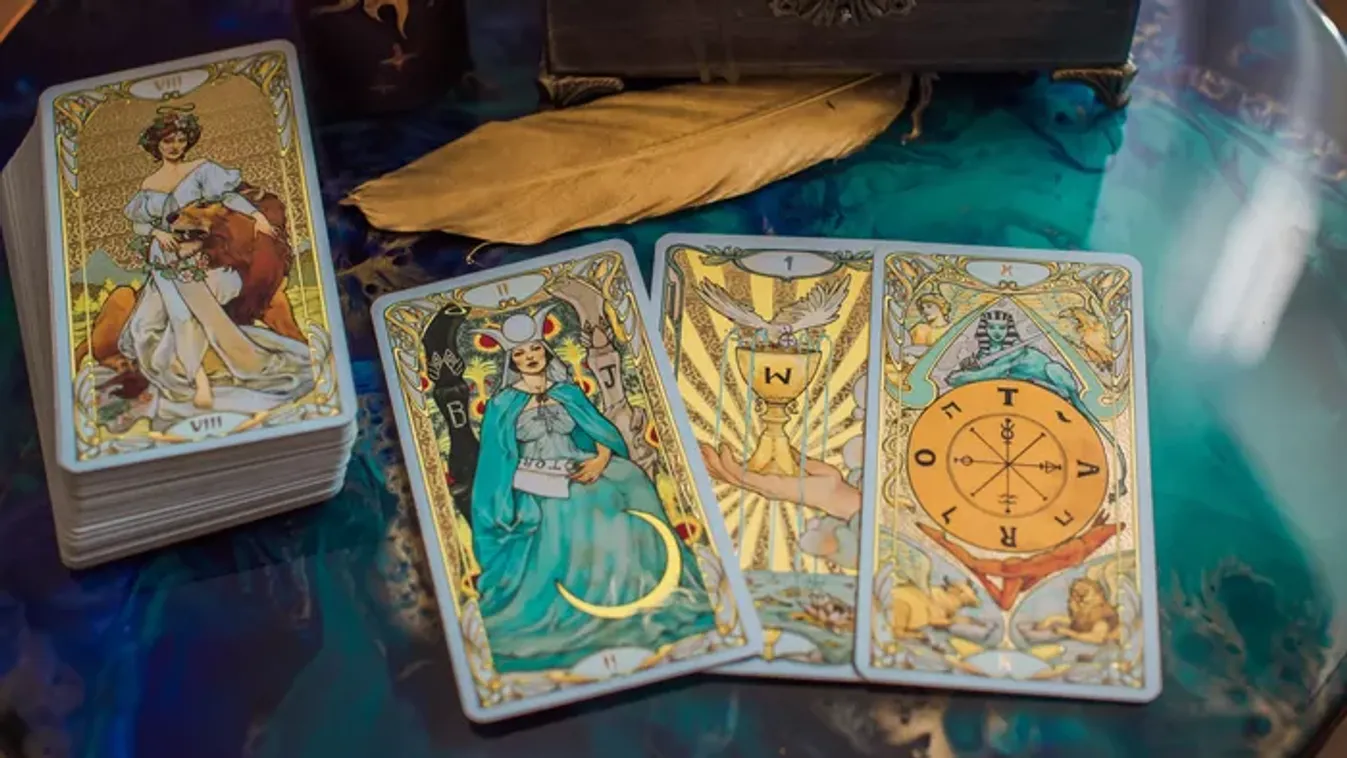 Egy varázslatos fekete macska Tarot kártyával jósolja meg a jövőt – és a jóslatai mindig valóra válnak