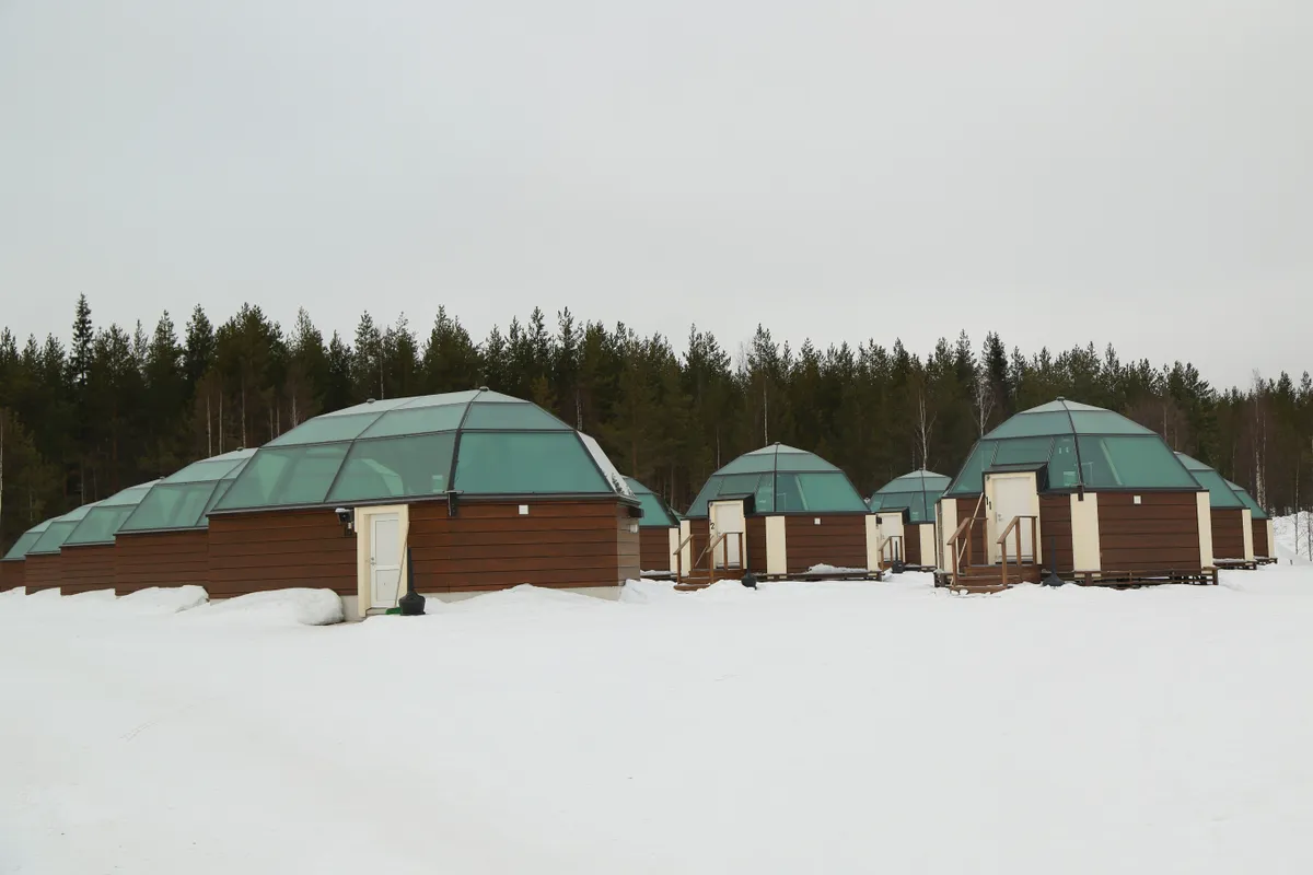 Arctic Snowhotel & Glass Igloos Rovaniemi, Lappföldön található karácsonyi témájú szálloda.