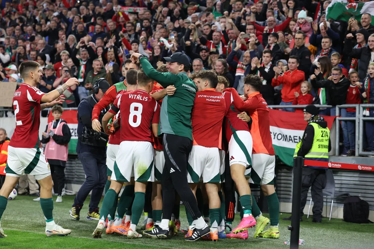 A magyar válogatott három pontot ünnepelhetett a Puskás Arénában