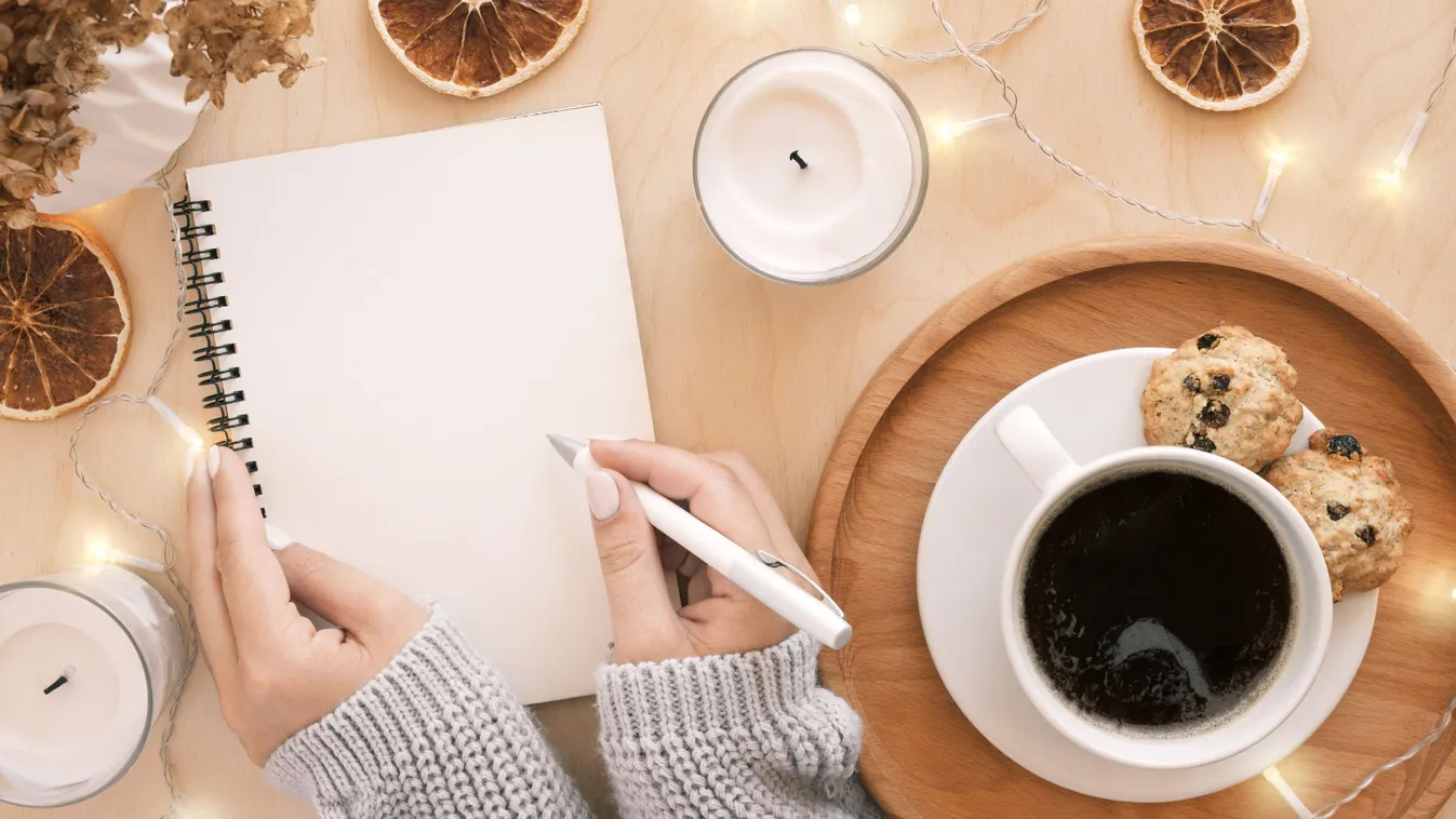 Újévi fogadalom írása