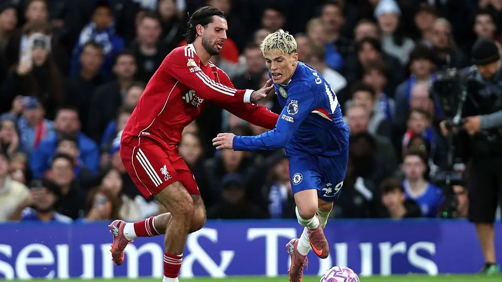 Garnacho esése Szoboszlai mellett nem ért tizenegyest Chelsea-Liverpool meccsen