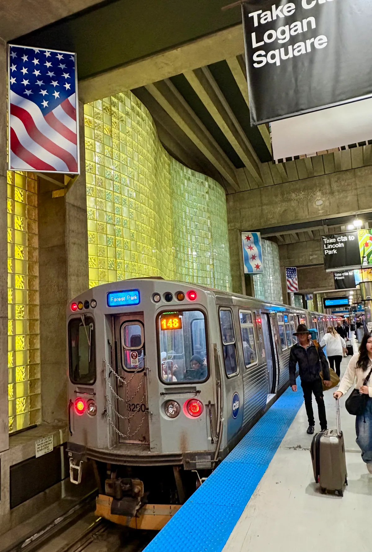 metró Chicago alatt