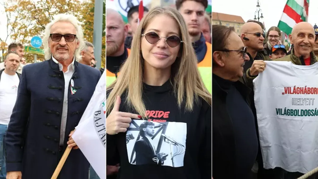 Óriási sztárparádé a Békemeneten: Szabó Zsófi, Tóth Gabi, Pataky Attila és Fásy Ádám már a tömegben