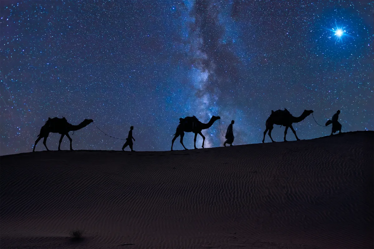 A napkeleti bölcsek és a betlehemi csillag