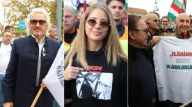 Óriási sztárparádé a Békemeneten: Szabó Zsófi, Tóth Gabi, Pataky Attila és Fásy Ádám már a tömegben