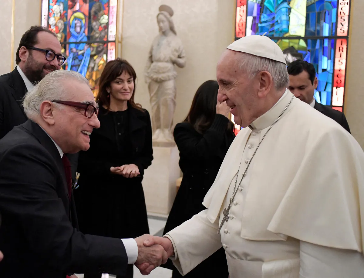 Pope Francis Dies Aged 88. Martin Scorsese 