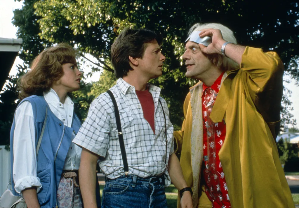 Back to the Future Part II Christopher Lloyd