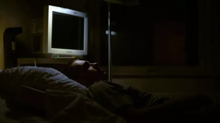 A Kaszás jelent meg a haldokló beteg ágyánál