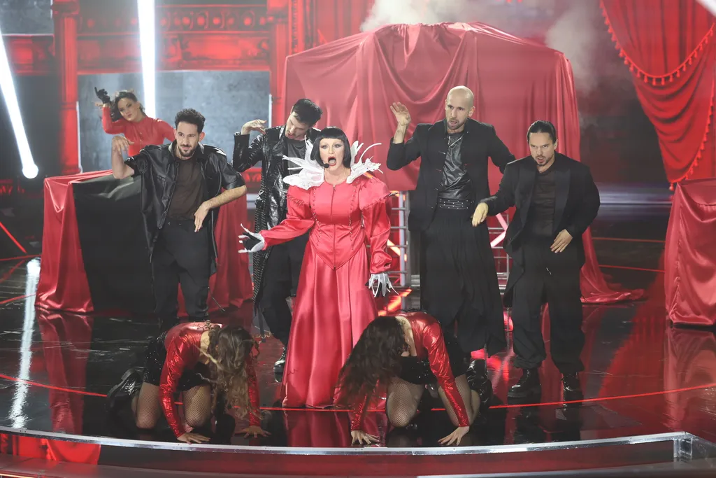 A Sztárban Sztár All Stars 7. élő adásában Szandi, mint Lady Gaga