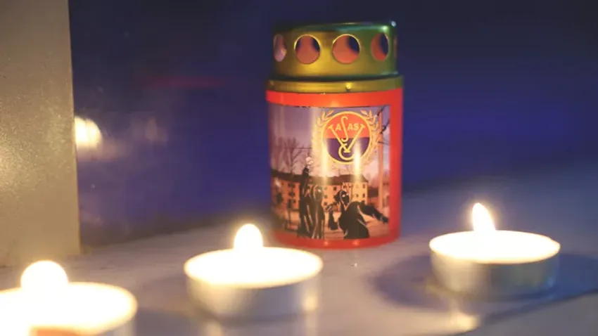 Gyertyagyújtás Süllős Gyula emlékére