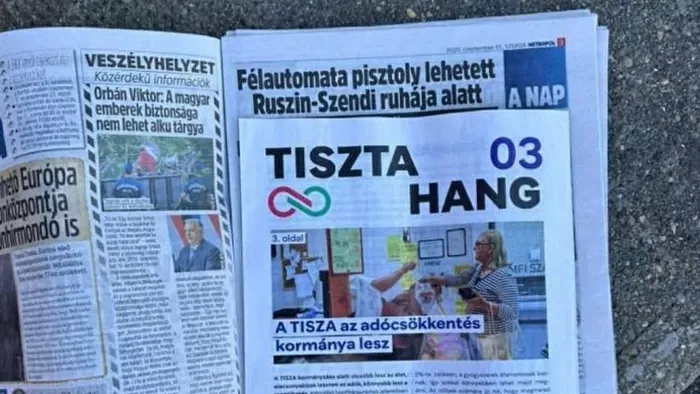 Botrány: Tiszás szórólapokat csempésznek a Metropolba