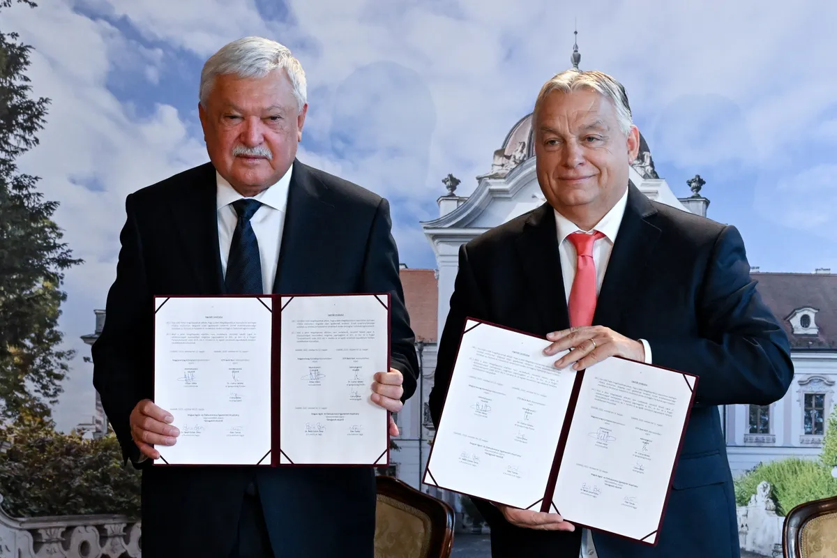 CSÁNYI Sándor; ORBÁN Viktor
