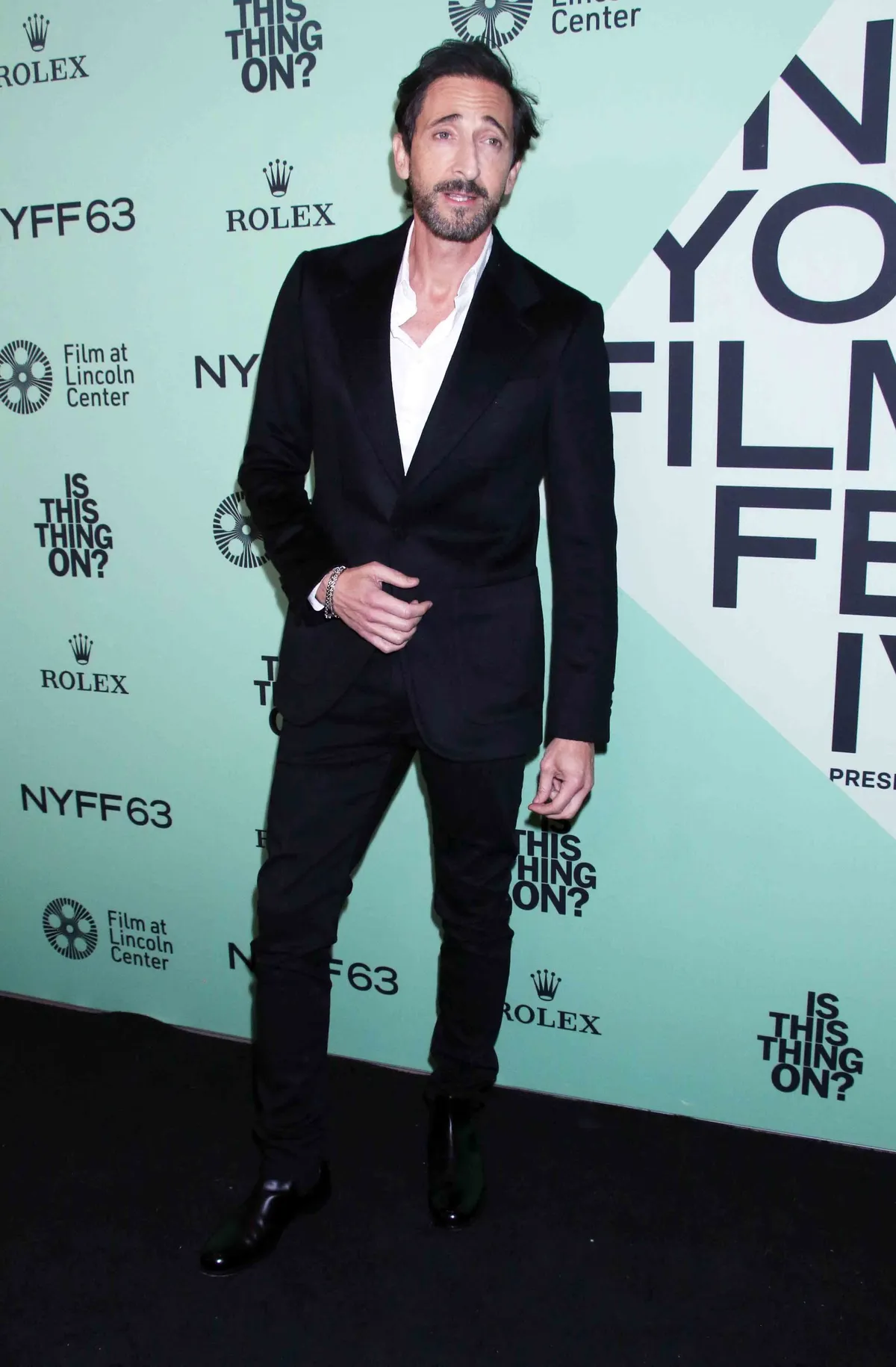 Adrien Brody, Première du film "Is This Thing On ?" lors du 63ème Festival du Film de New York (NYFF)