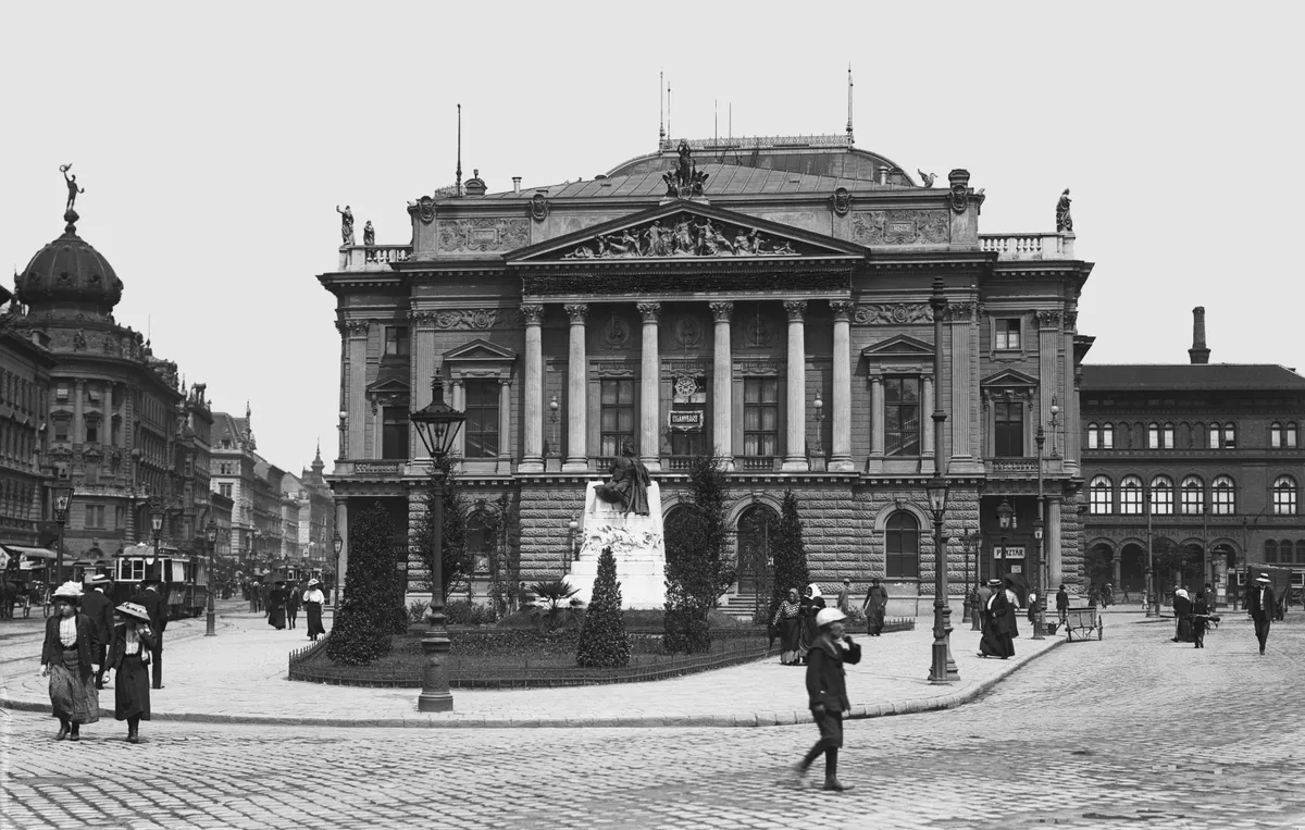 A Népszínház épülete 1908-ban