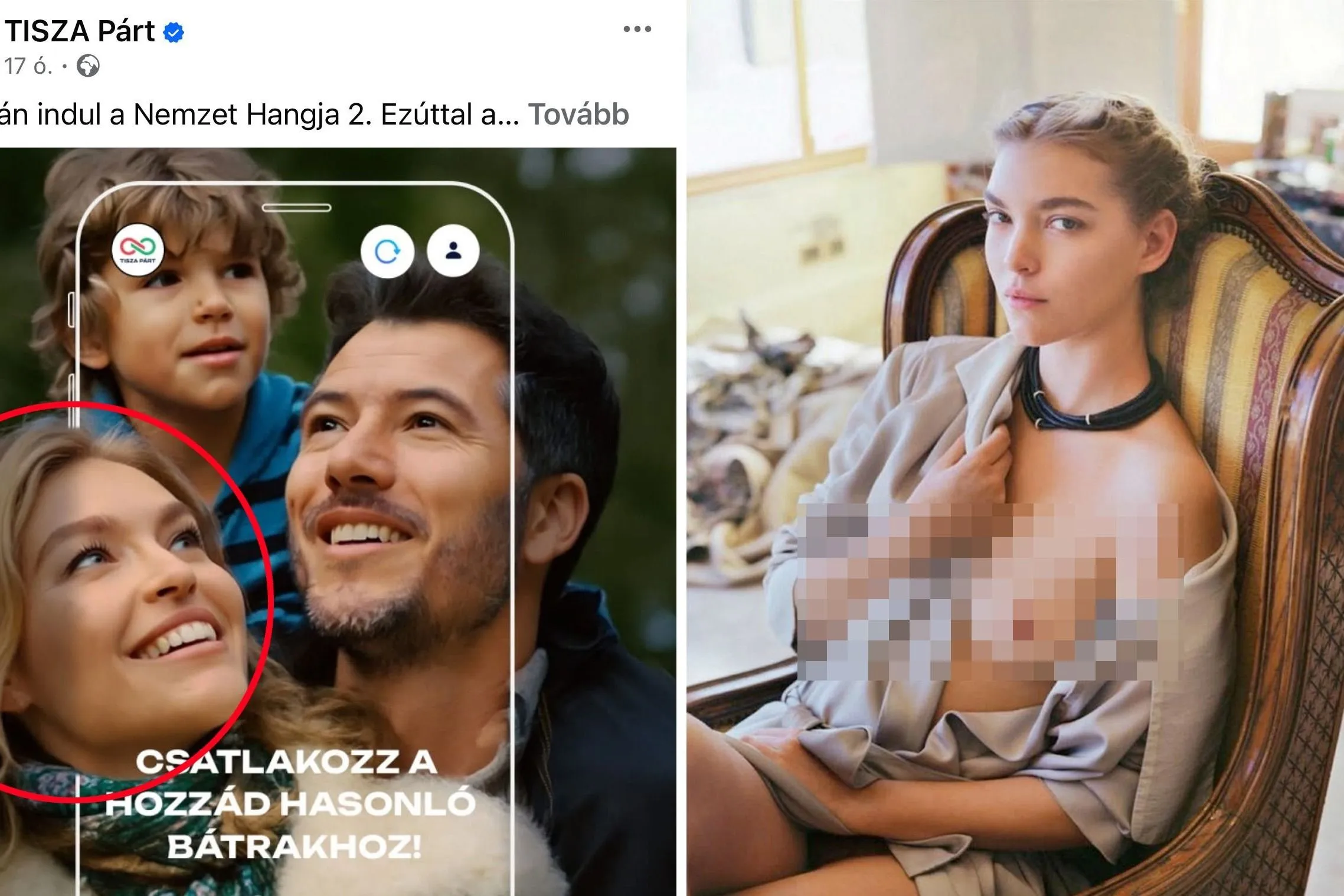 Pornósztár után híres erotikus modellel hirdeti legújabb akcióját Magyar Péter