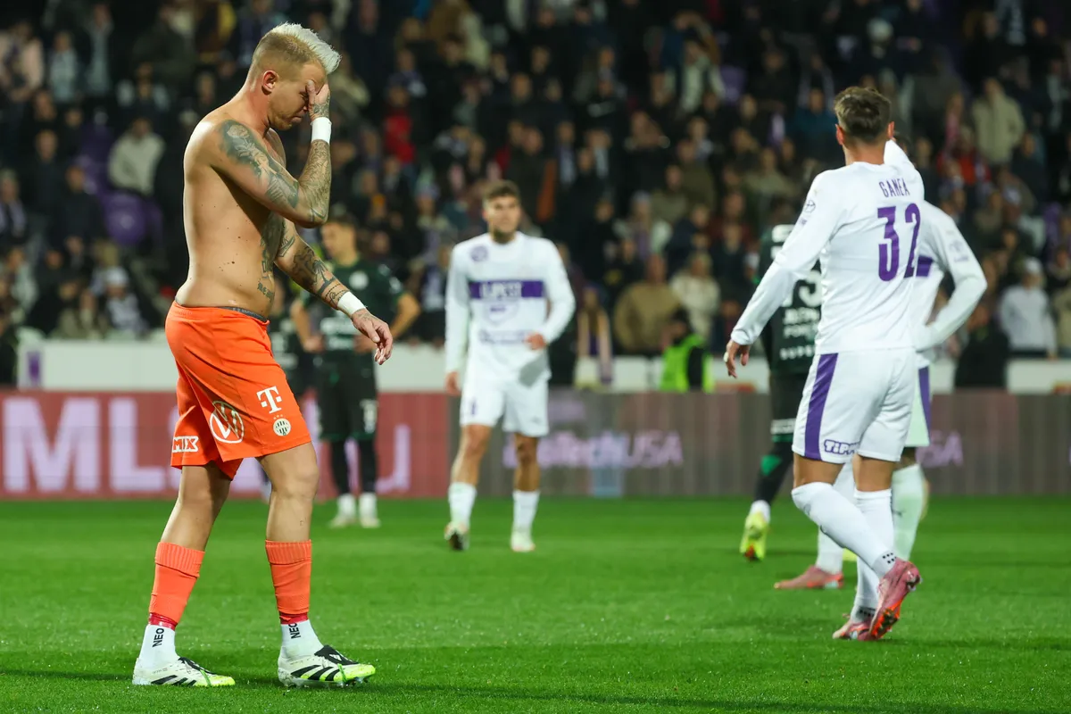 Gróf Dávid tudja, nagyot hibázott az Újpest-Fradi meccsen 