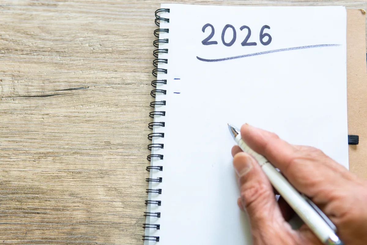 Újévi fogadalom írása