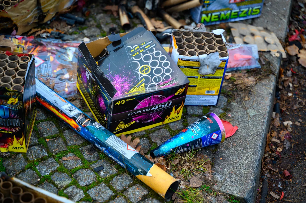 Szilveszteri tűzijáték és petárda