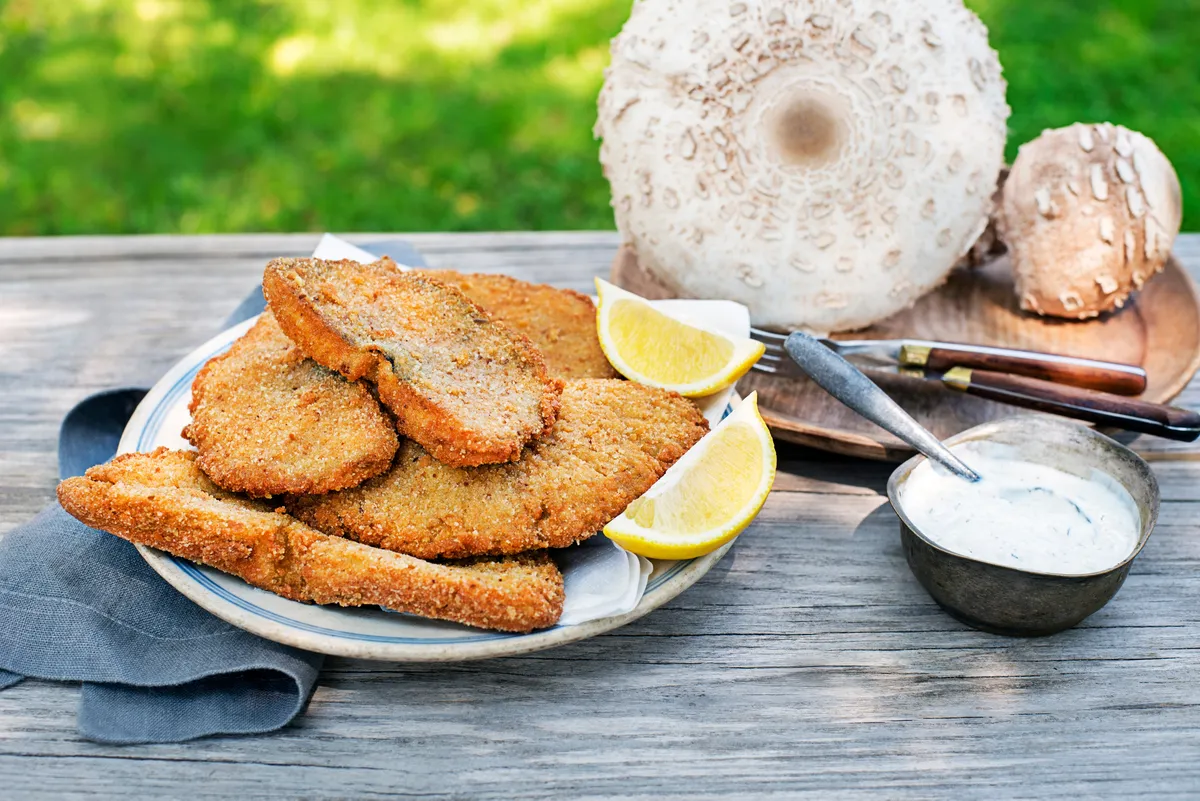 pöfeteg gomba recept: rántott szelet