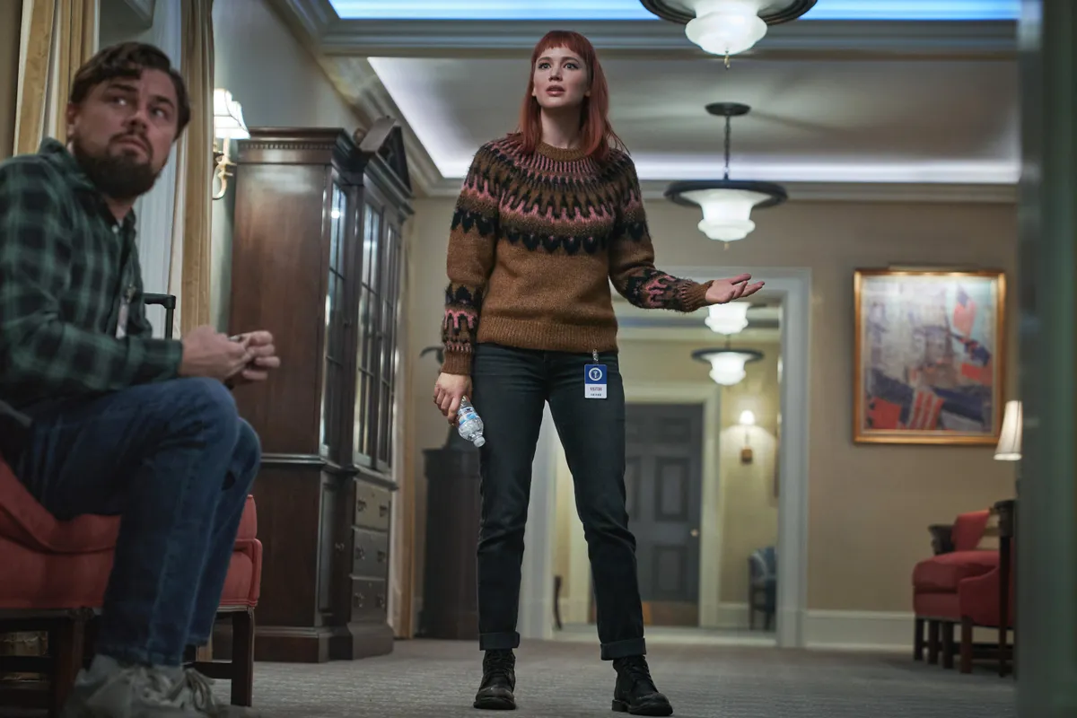 2021 - Don't Look Up - Movie Set