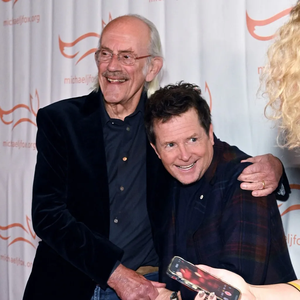 2023-ban is találkozott Christopher Lloyd és Michael J. Fox 