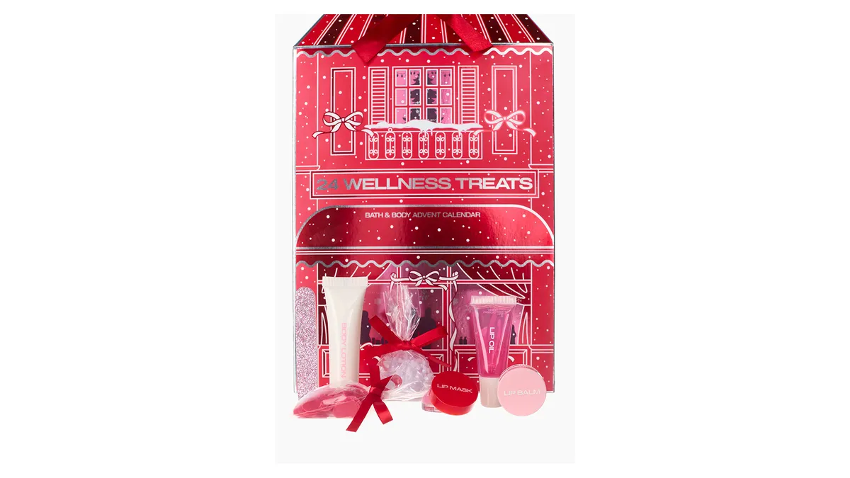 Bath and Body adventi kalendárium H&M.