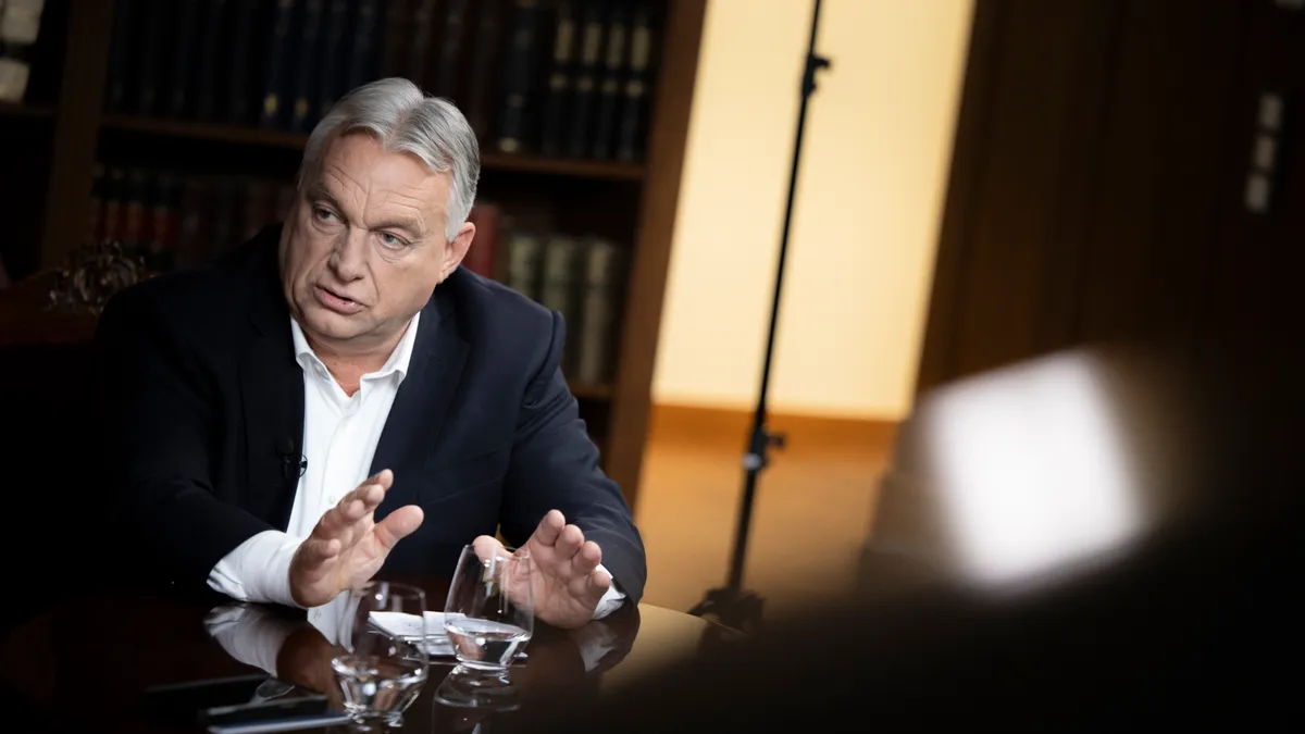 Orbán Viktor exkluzív interjút adott a békecsúcsról