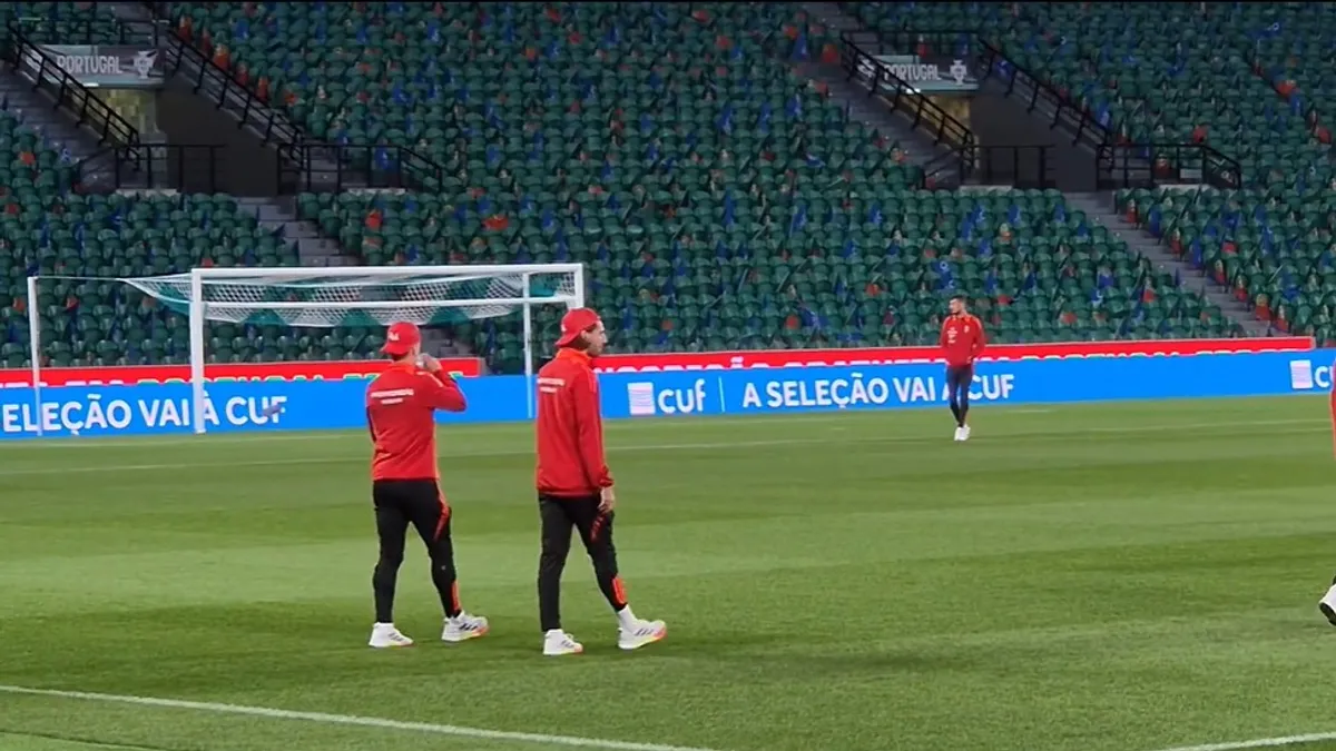 Szoboszlai és Kerkez valamin nagyon nevettek, videón a vicces jelenet Portugáliából