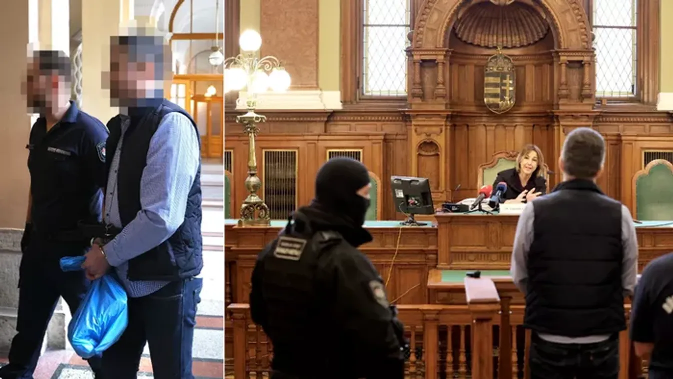 Sokk a bíróságon: tárgyalóterem előtt találkozott megölt áldozata családjával az angyalföldi gyilkos