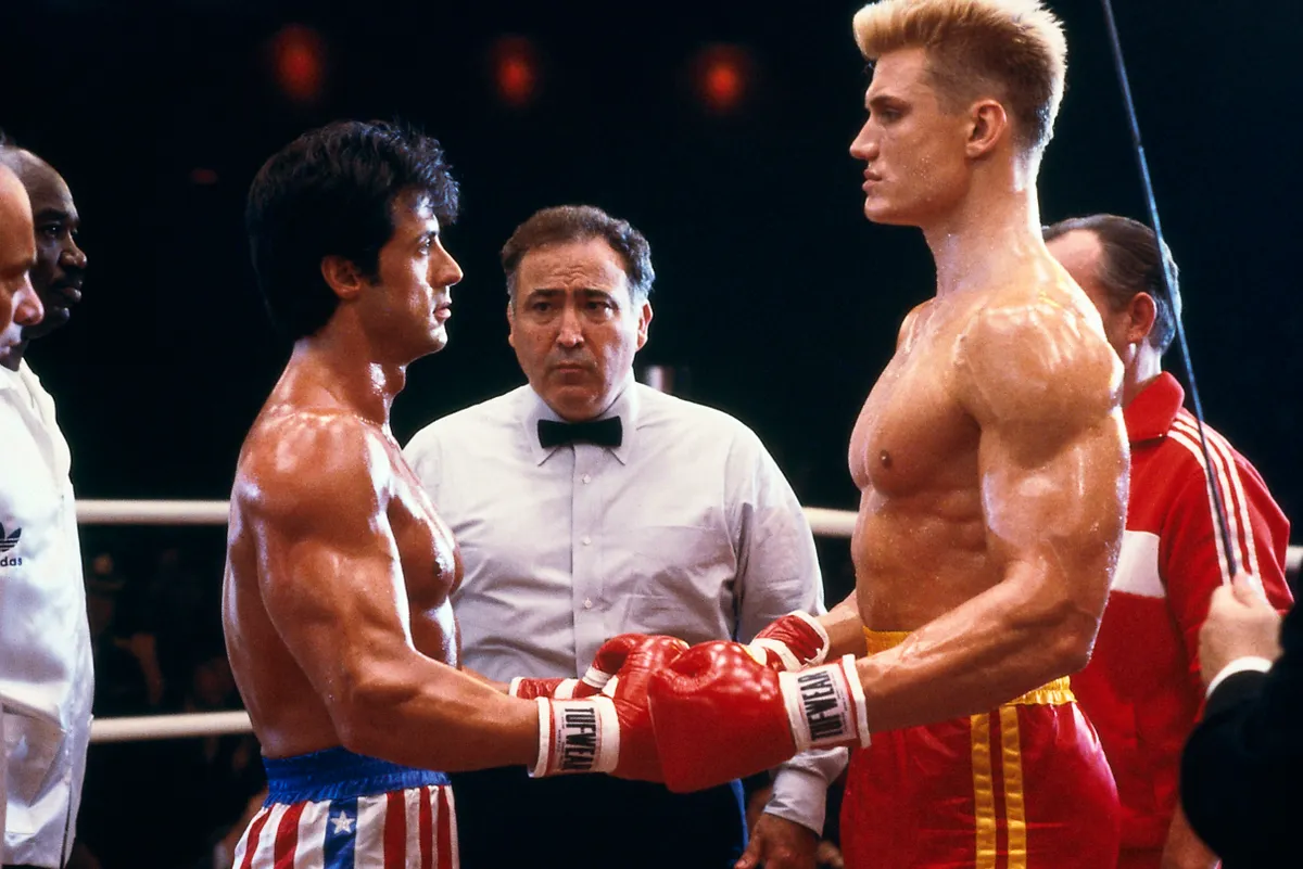 'Rocky 4' Movie Stills Dolph Lundgren 