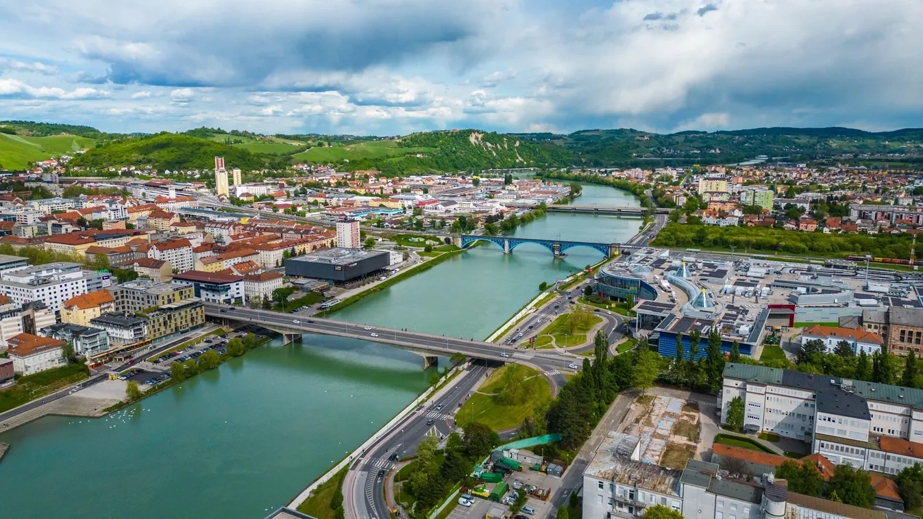A szlovéniai Maribor városa