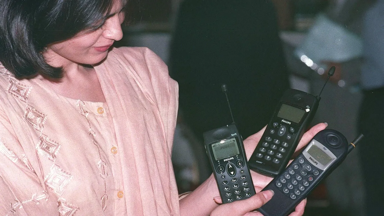 Régi mobiltelefonok.