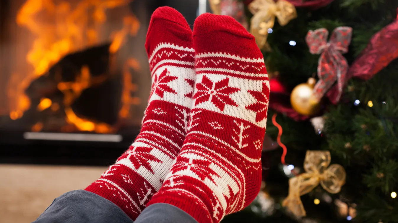 Egy pár karácsonyi zokni