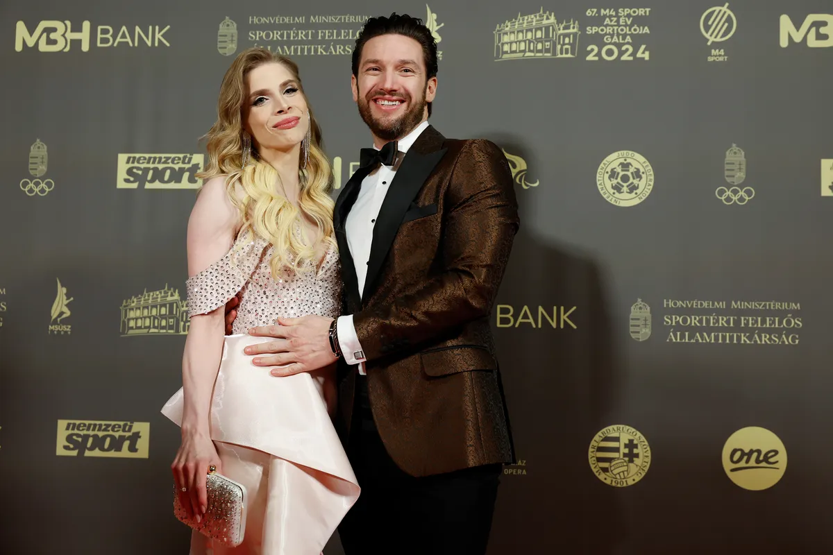 Shane Tusup és felesége, Nagy Viktória Zoé