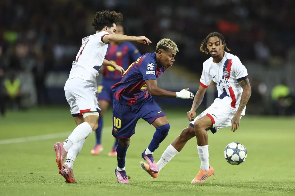 Yamal veszélyes volt, de gólt nem szerzett a Barcelona-PSG meccsen