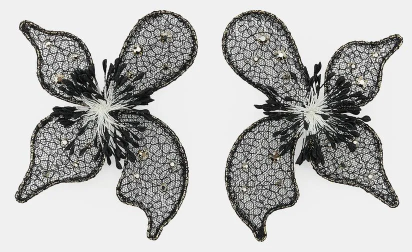 Hálós fülbevaló, Ára: 8.995 Ft