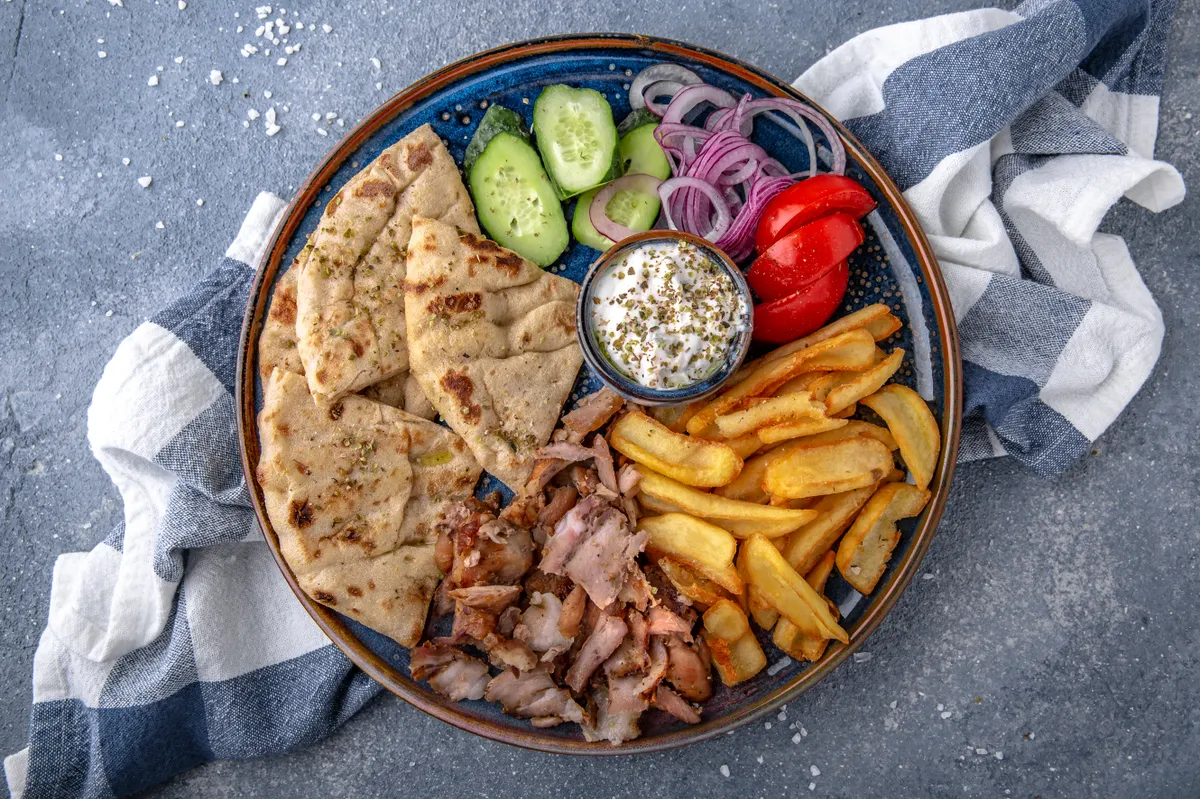 gyros tál