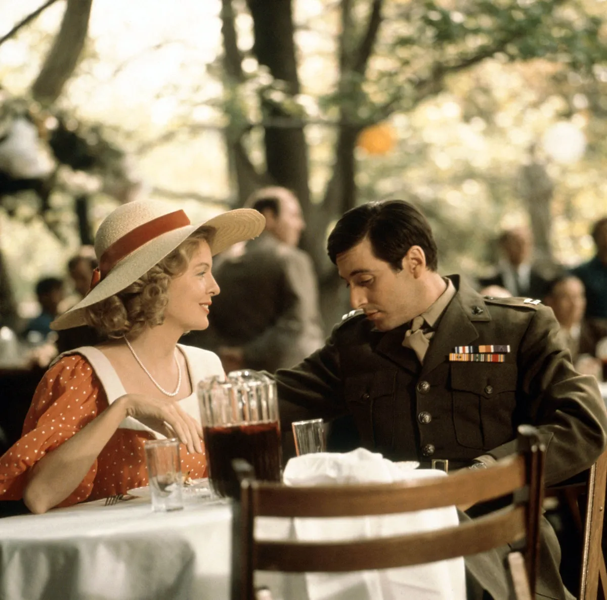 Al Pacino és Diane Keaton együtt szerepeltek a Keresztapa című film trilógiában 