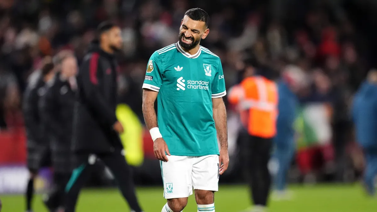 Mohamed Szalah kezdőként lépett pályára és gólt is szerzett a Brentford-Liverpool meccsen