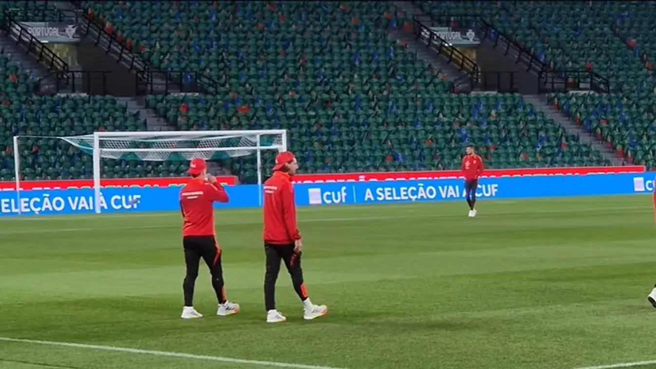 Szoboszlai és Kerkez valamin nagyon nevettek, videón a vicces jelenet Portugáliából
