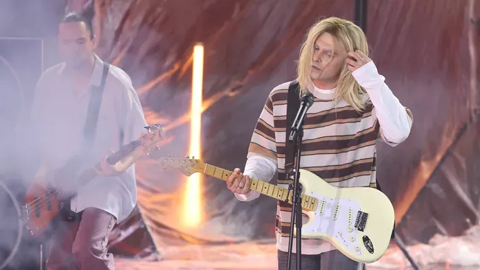 A Nirvana frontembere, Kurt Cobain bőrébe bújva lépett színpadra Horváth Tamás. 