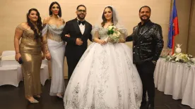 Emilio lánya férjhez ment: Aranylimuzin vitte a fotózásra Bangó Margit dédunokáját - Videó