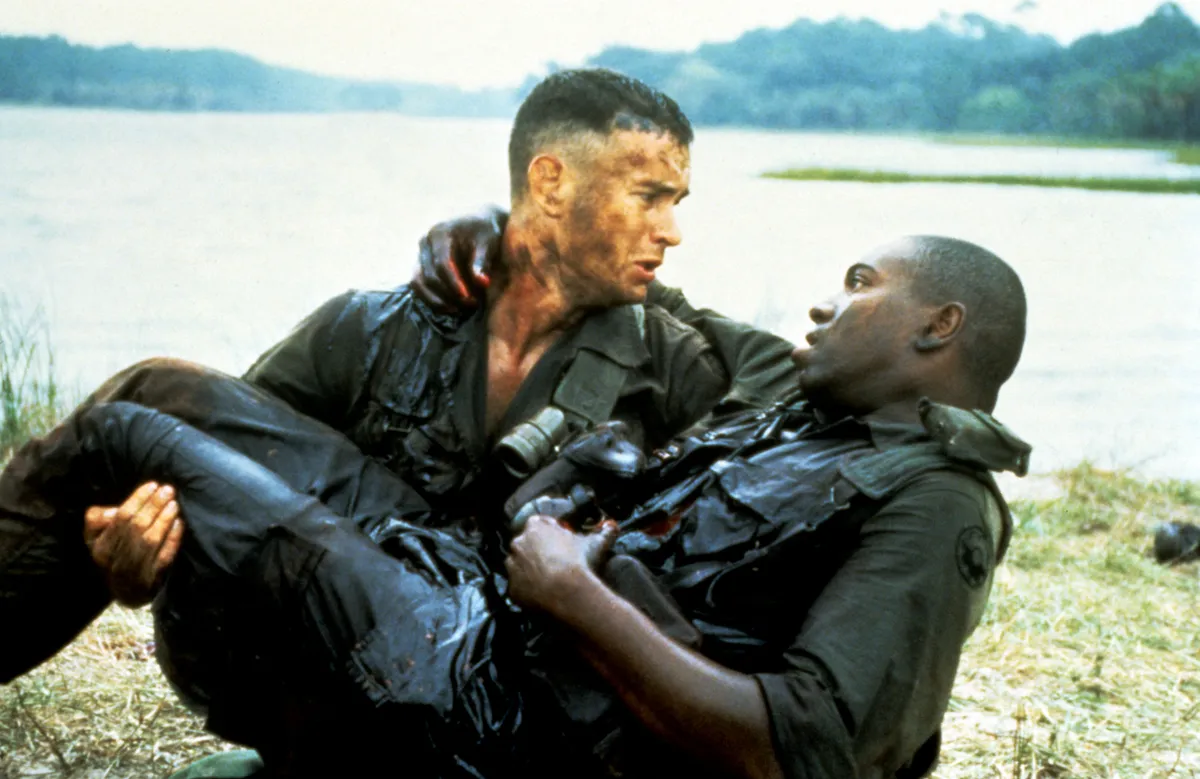 Filmkvízben szereplő jelenet Tom Hanksszel a Forrest Gump című filmből