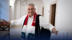 "Mindenki szurkoljon!" - Orbán Viktor már a meccsre készül