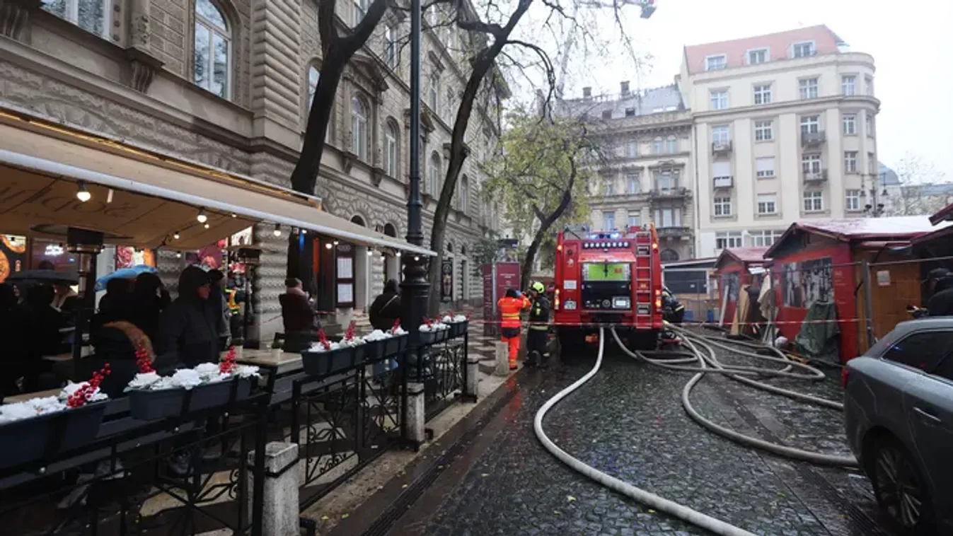 Tűzoltók harcolnak a Bazilika mellett, hatalmas lángokkal ég egy épület - megdöbbentő fotók