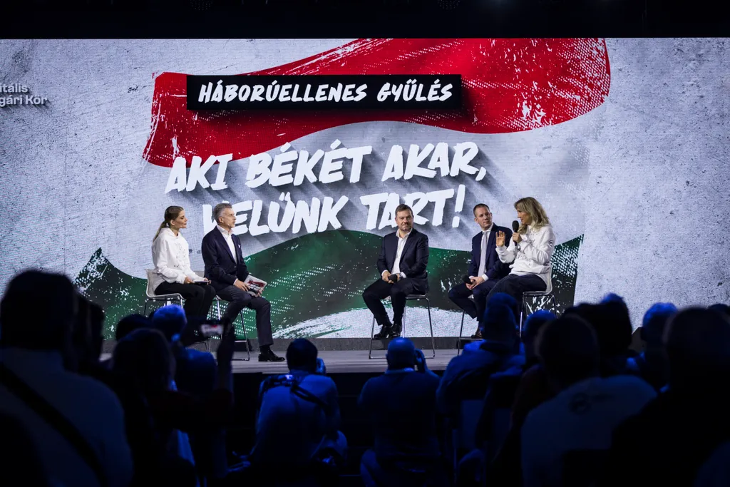  DPK Háborúellenes gyűlés, Győr, 2025. 11. 15. 