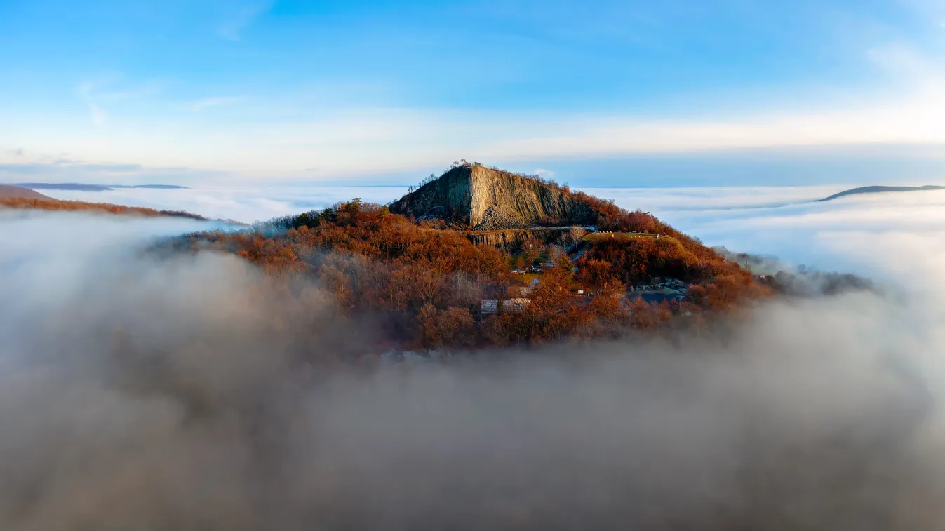 A festői Hegyestű téli köntösben.