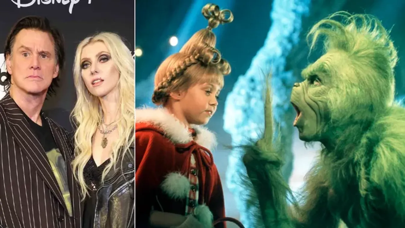 Jim Carrey 25 év után találkozott a Grincs tündéri kislányával: sátáni rocksztár lett belőle – Hihetetlen fotók